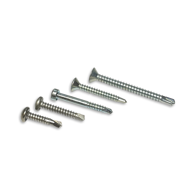 countersunk wood screws, countersunk self drilling & self tapping metal screws